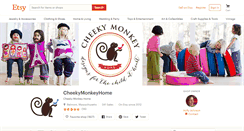 Desktop Screenshot of cheekymonkeyhome.com